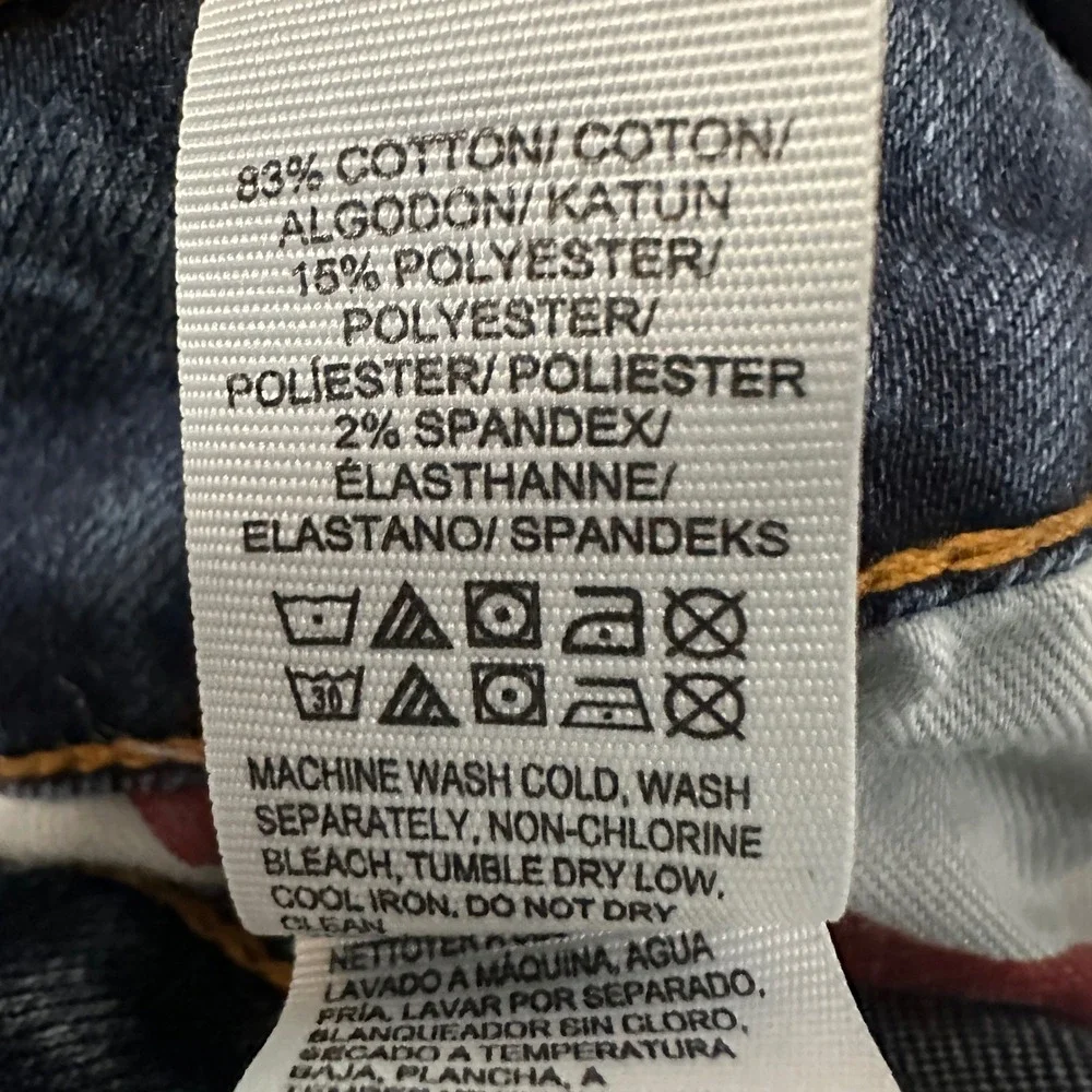Lucky Brand Women's 10/30 R Lolita Skinny Jeans Dark Wash Classic Minimalist